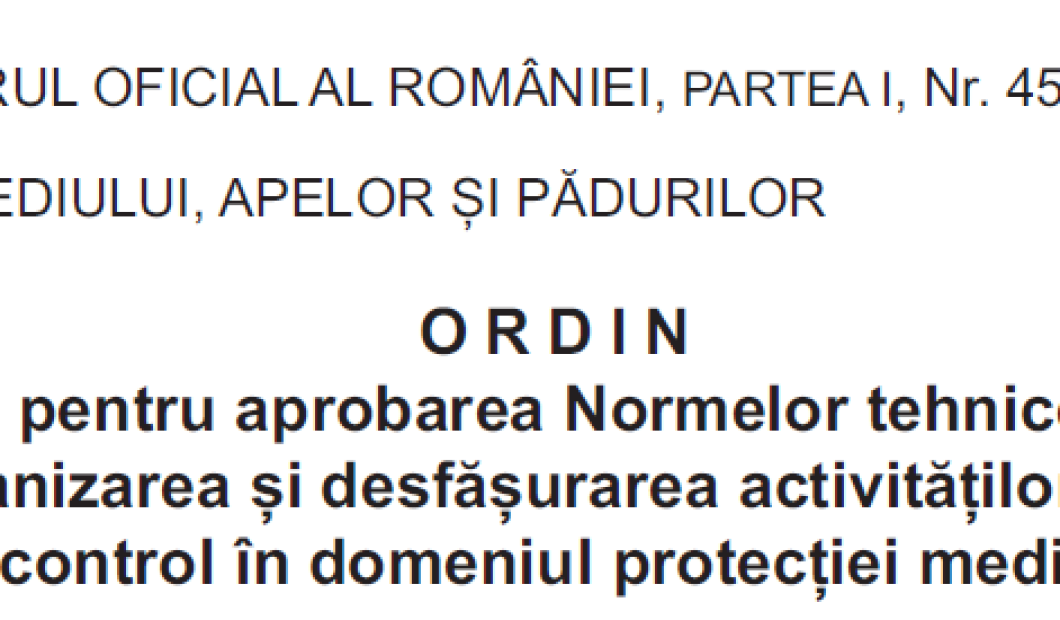 Garda de Mediu intră în era camerelor video și a controalelor bazate pe risc. Ce aduc nou normele de inspecție și control